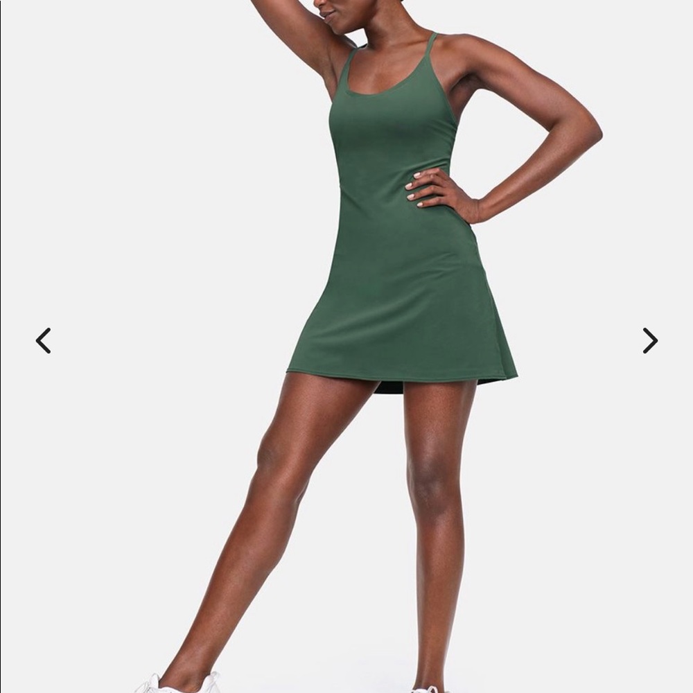 Evergreen Outdoor Voice Exercise Dress